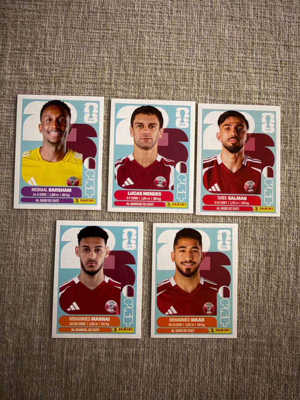 Qatar FIFA Stickers